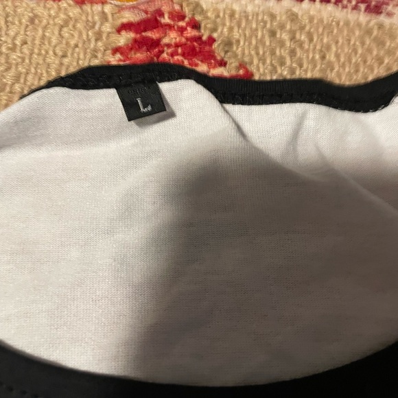 🔪 🖤 Elliot Smith Figure 8 3/4 Sleeve Raglan Shirt US L Kill Rock Stars 🖤🔪 - Picture 6 of 6